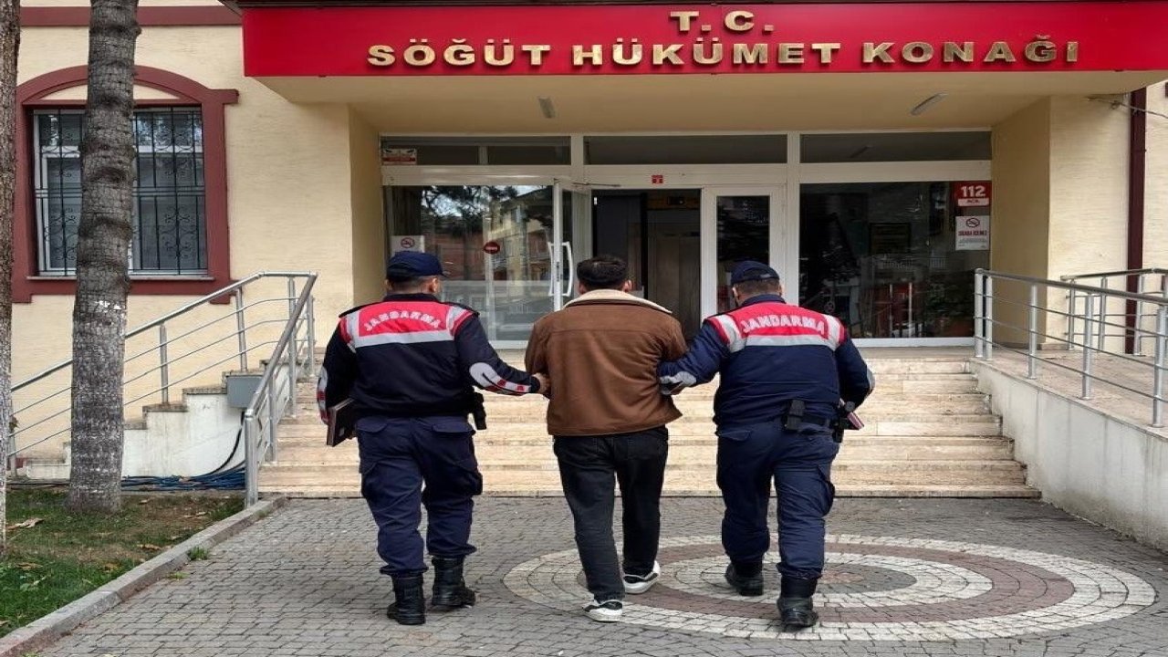 Bilecik’te 1 yıl 8 ay hapis cezası bulunan şahıs jandarma tarafından yakalandı