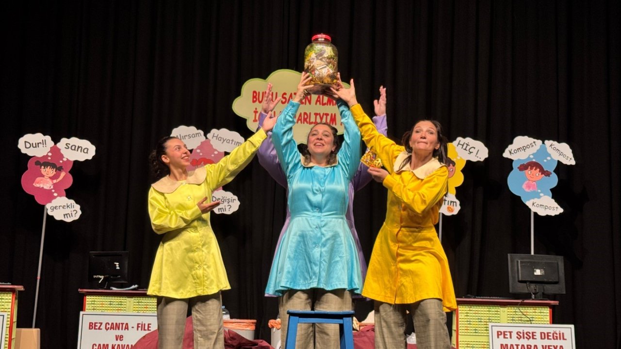 10 bin çocuğa "sıfır atık" bilinci tiyatroyla aşılanacak