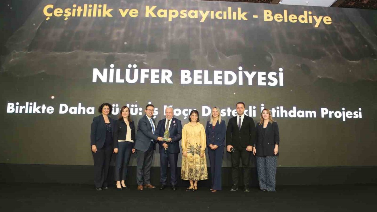 Nilüfer Belediyesi’ne sürdürülebilirlikte çifte ödül