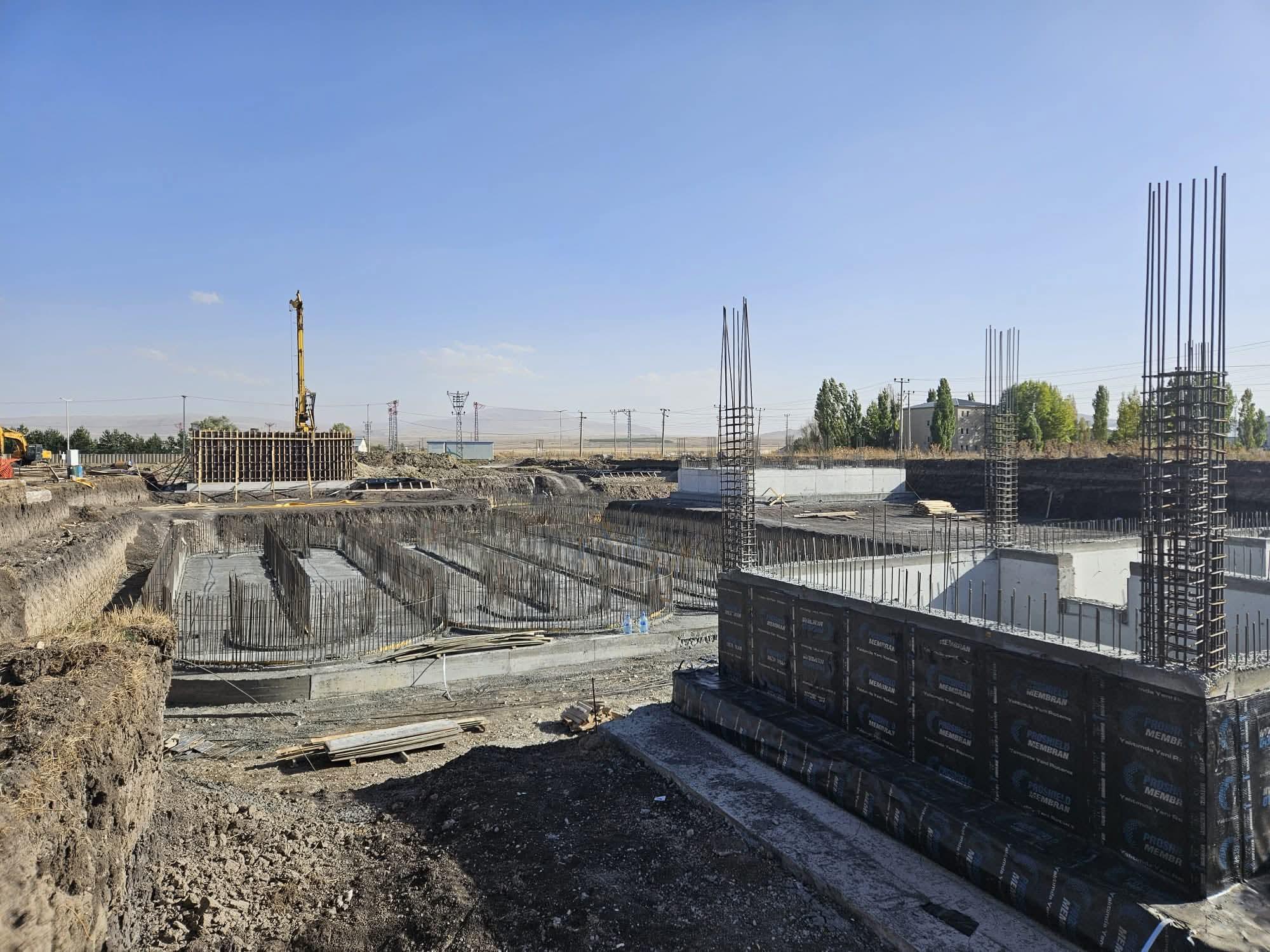 Kars OSB Atıksu Arıtma Tesisinde çalışmalar devam ediyor