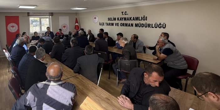 Selim’de Genel Tarım Sayımı Bilgilendirme Toplantısı