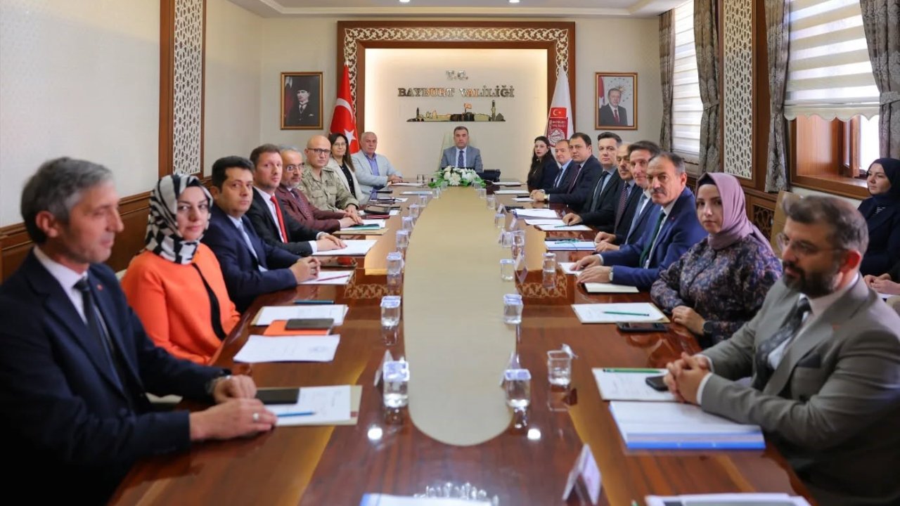 Bayburt’ta Kadına Yönelik Şiddetle Mücadele Koordinasyon Toplantısı yapıldı