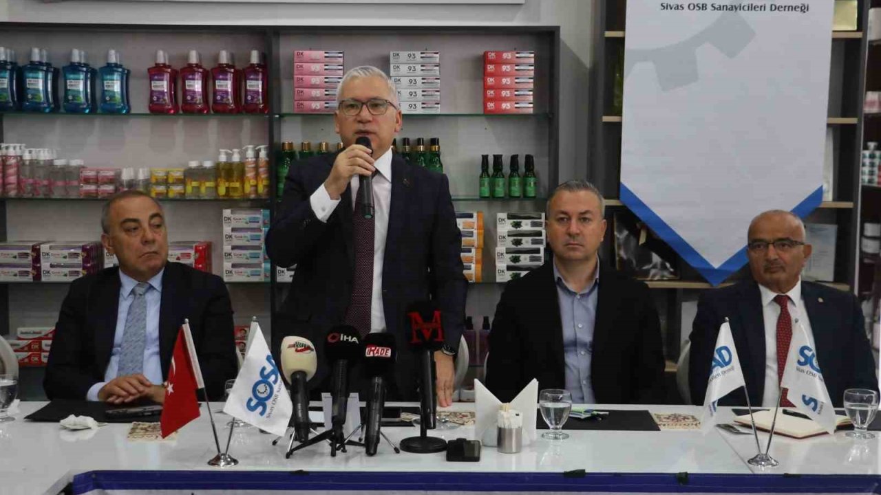 Sivas Organize Sanayi Bölgesi’nde doluluk oranı yüzde 99’a ulaştı