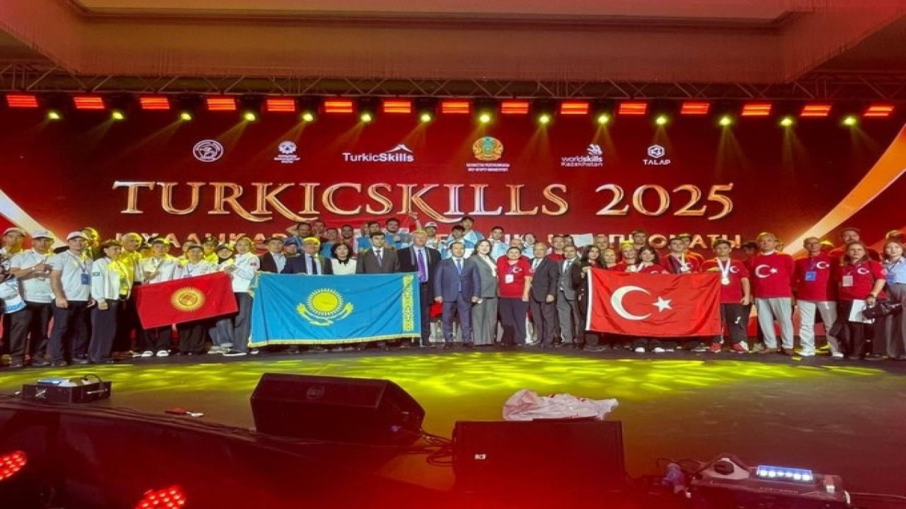 Türkiye, TurkicSkills 2025’te derece kazandı