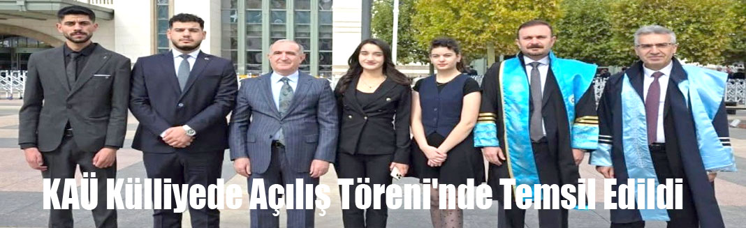 KAÜ, 2025–2026 Akademik Yılı Açılış Töreni'nde Temsil Edildi