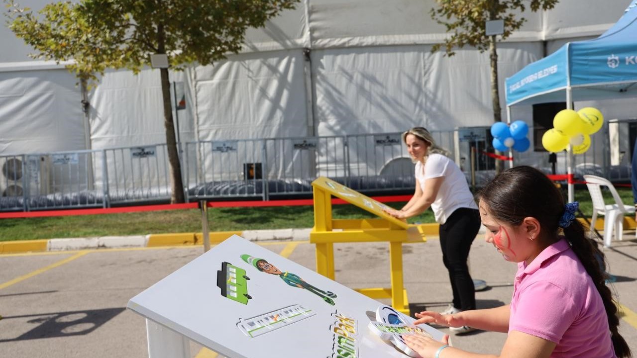 UlaşımPark standı miniklerin gözdesi oldu