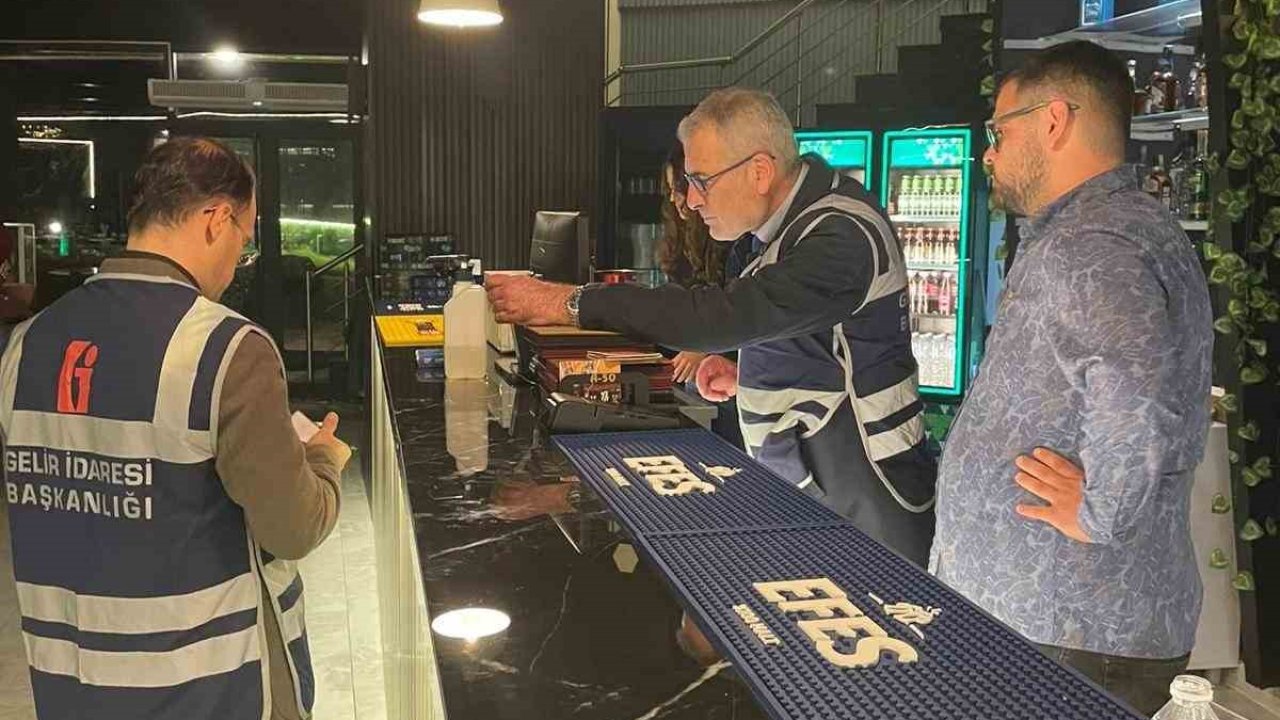 Zonguldak’ta eğlence mekanlarına vergi denetimi