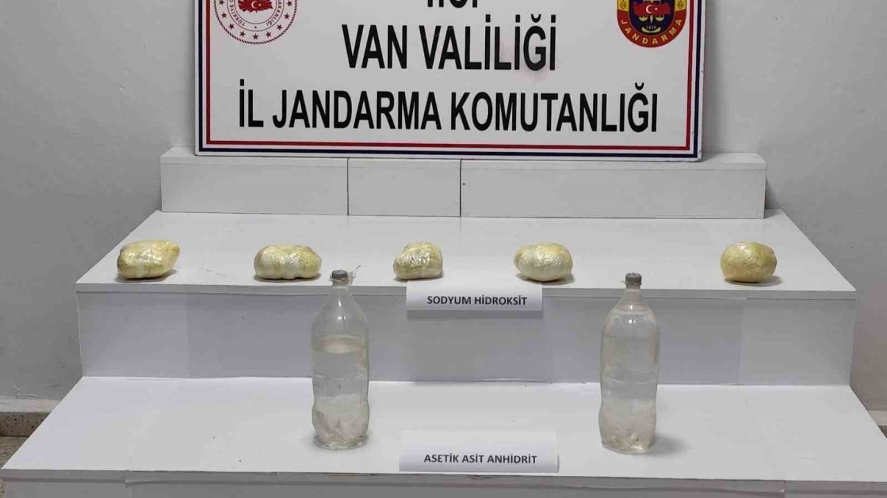 Van’da uyuşturucu operasyonu