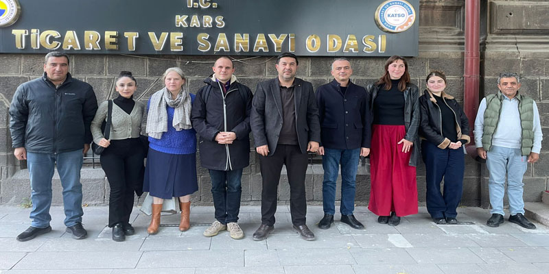 Fransız Heyetten Kars Ticaret ve Sanayi Odası’na Ziyaret