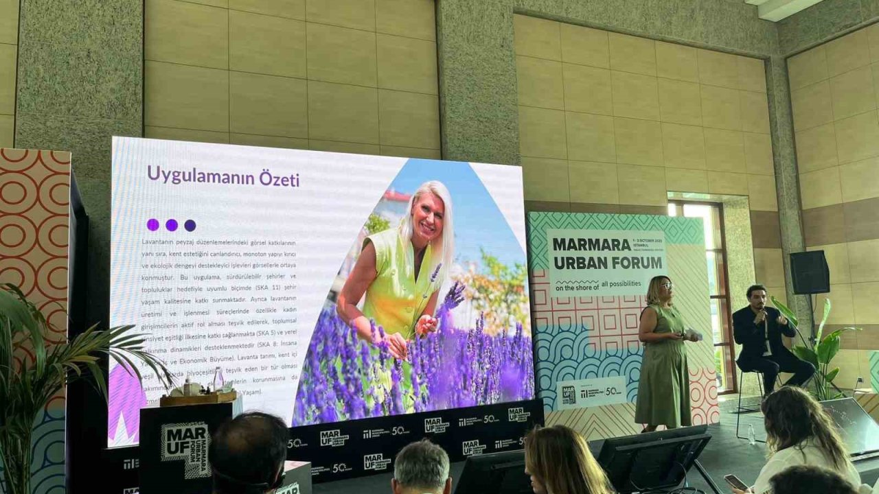 Bilecik’in "Lavanta" projesi Marmara Kentsel Forumu’nda ilgi gördü