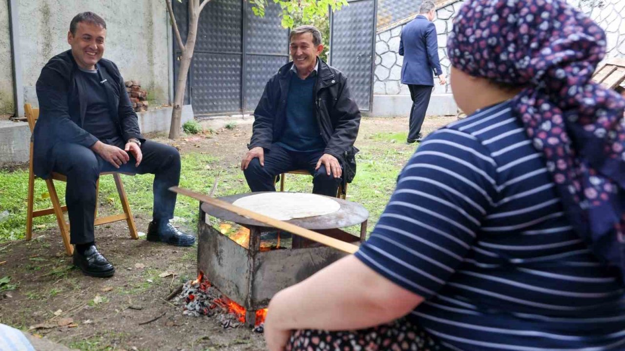 Vali Sözer, Küplü Köyü’nde vatandaşlarla bir araya geldi