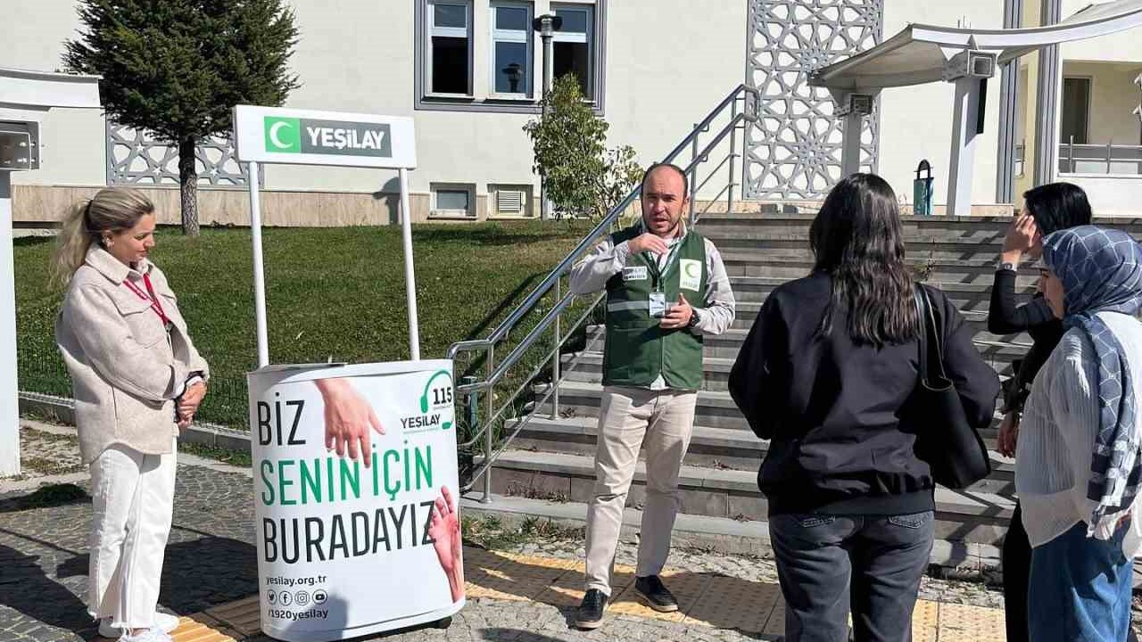 Bayburt’ta üniversite öğrencileri bağımlılıkla mücadele konusunda bilgilendirildi