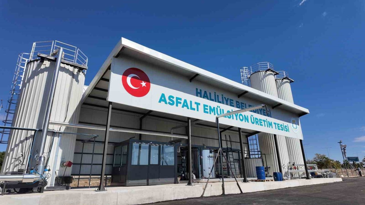 Haliliye Belediyesi sathi asfalt ihtiyacını kendi kaynaklarıyla karşılayacak