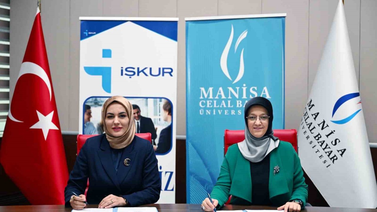 Manisa CBÜ ile İŞKUR arasında işbirliği protokolü