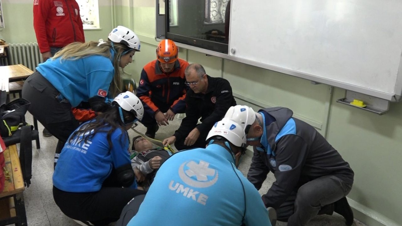 Kırklareli okullarda deprem tatbikatı