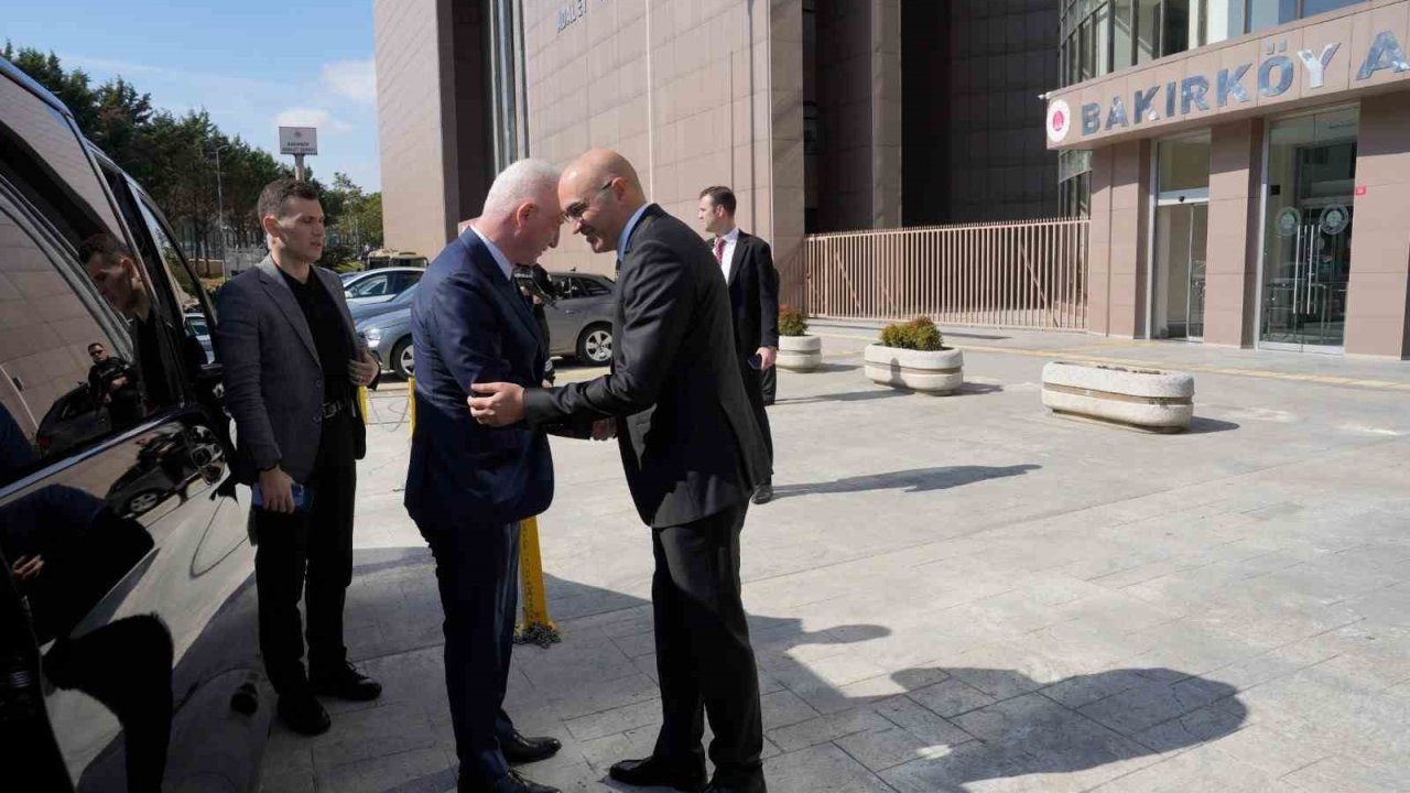 İstanbul Valisi Gül ve Bilecik Valisi Sözer’den Başsavcı Barış Duman’a ziyaret