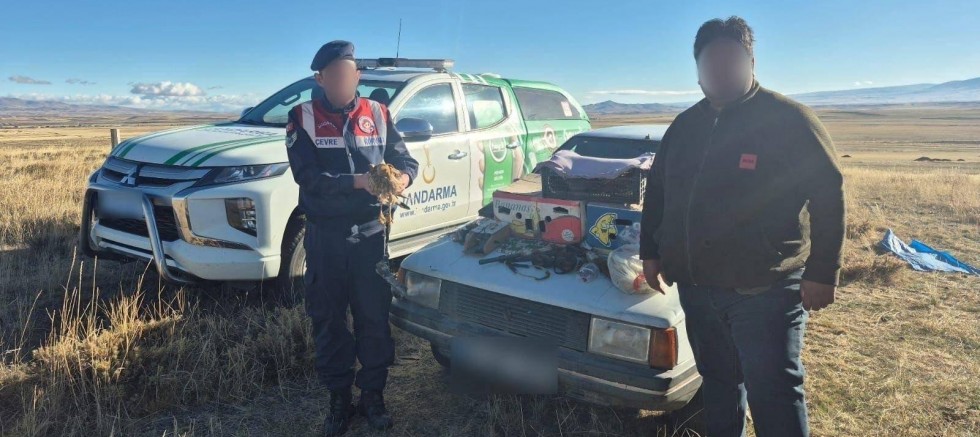 Kars’ta Yasadışı Şahin Avcılığına 1 Milyon Ceza!