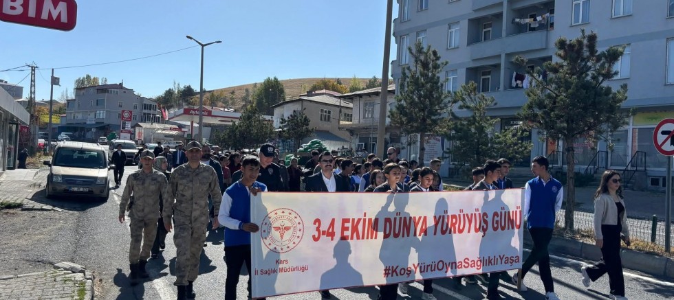 Susuz’da "Dünya Yürüyüş Günü" Etkinliği Düzenlendi