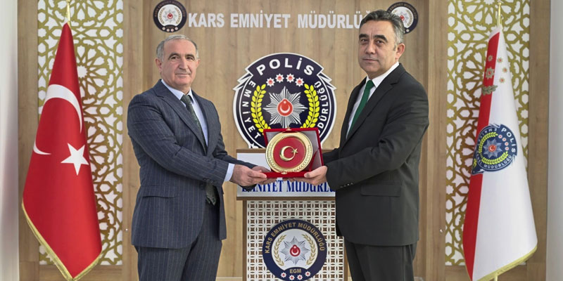 Rektör Kapu’dan Emniyet Müdürü Tombul’a Ziyaret