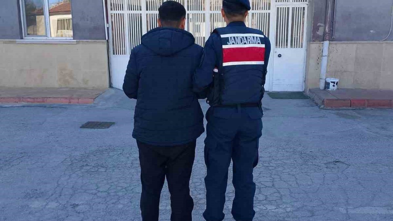 Jandarma 16 yıl hapis cezasıyla aranan şahsı yakaladı