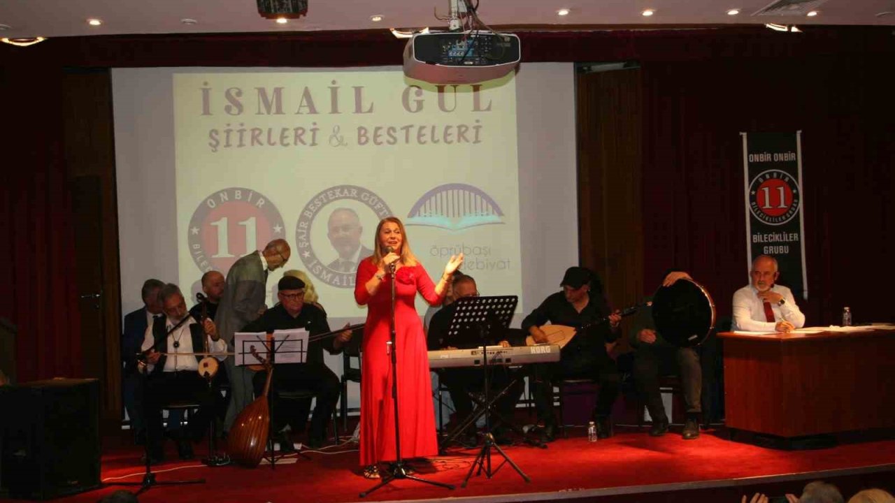 Eskişehirli sanatçı İsmail Gül’ün bestelerinin yer aldığı ‘yıl sonu konseri’