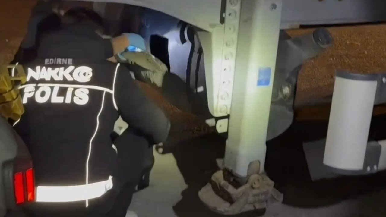 Edirne’de 210 milyon liralık kokain operasyonu