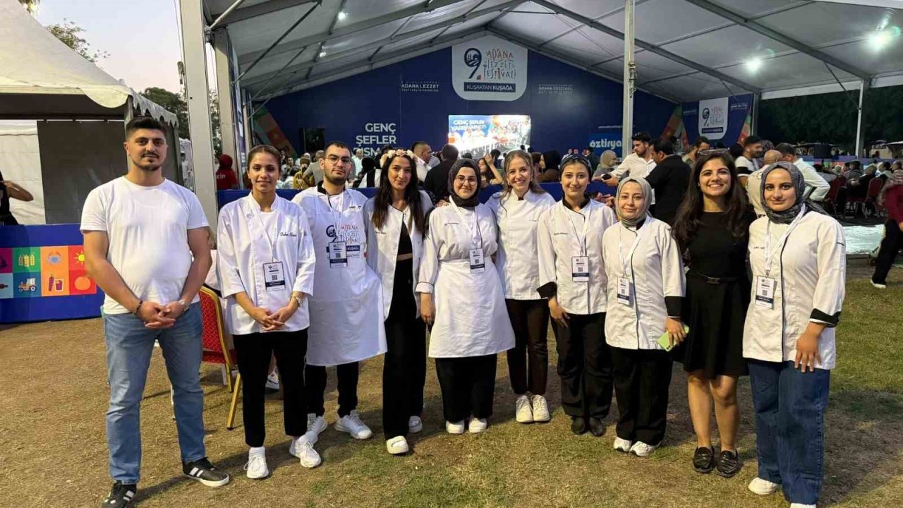 BEÜ öğrencileri Adana Lezzet Festivalinden üç dereceyle döndü