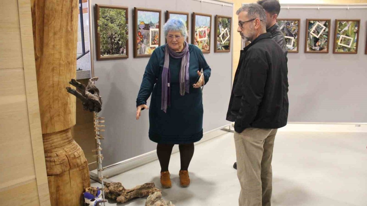 Yaylanın renkleri Karabağlar resim sergisinde