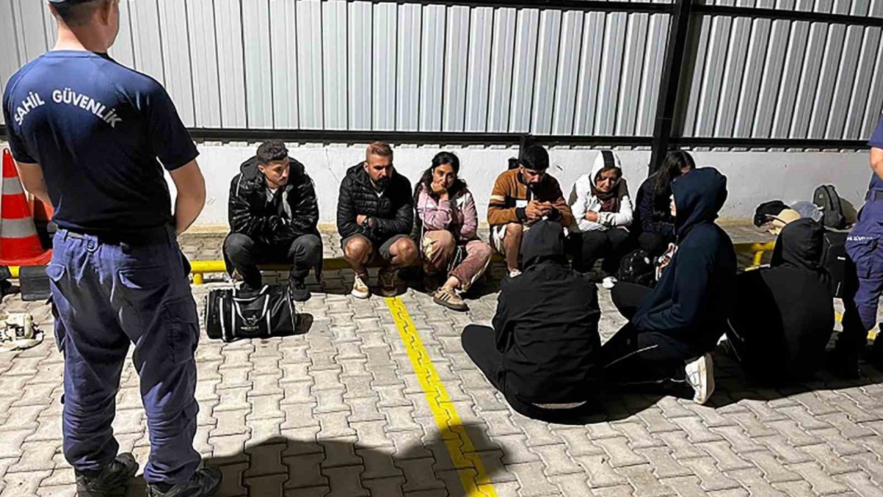 Fethiye’de 3’ü çocuk 20 düzensiz göçmen yakalandı