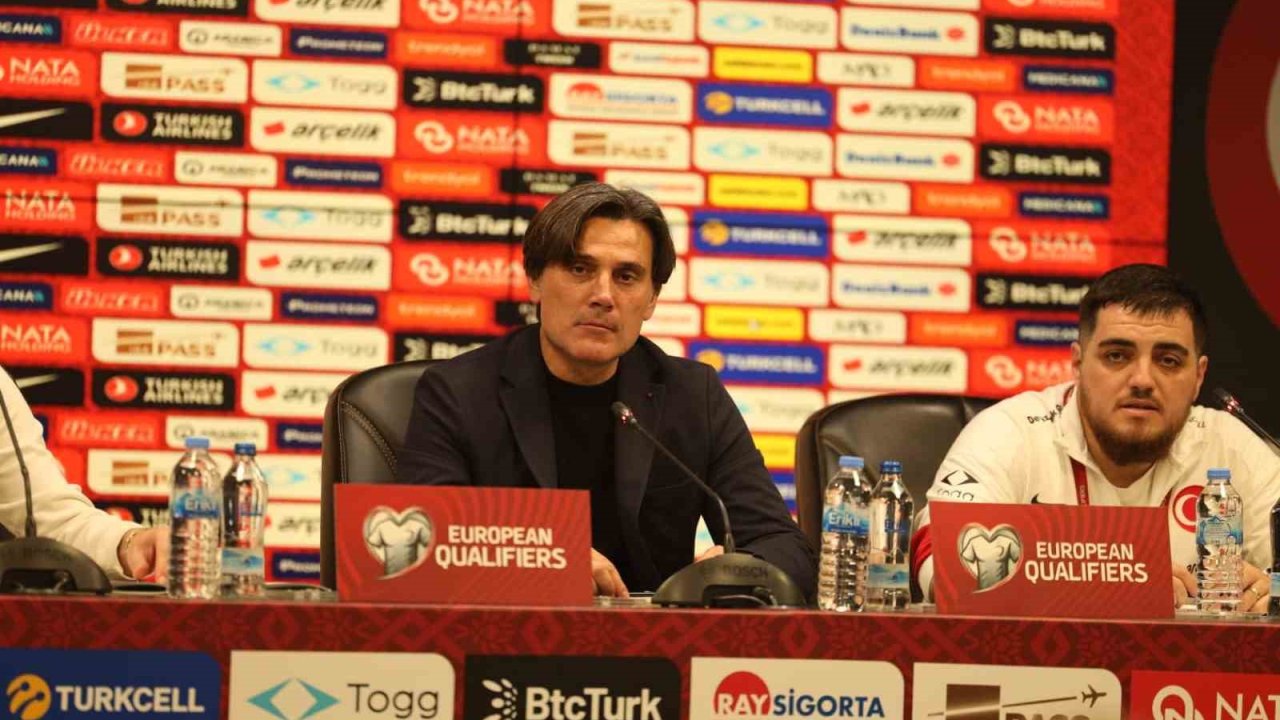 Vincenzo Montella: "İlk yarıda maçı bitirmek beni mutlu etti"