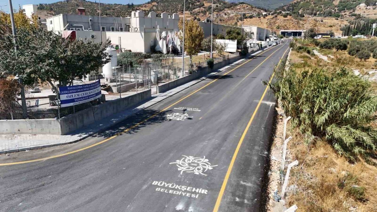 Büyükşehir’in Söke’de eş zamanlı çalışmaları sürüyor