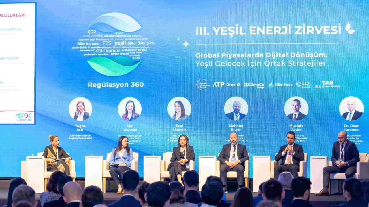 Enerji ve Sanayi sektörleri 3’üncü Yeşil Enerji Zirvesi’nde buluştu
