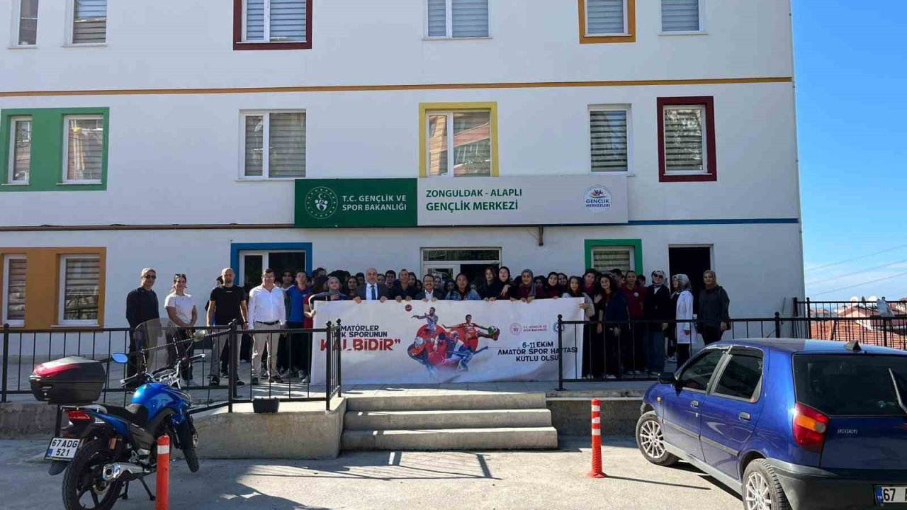 Alaplı’da Amatör Spor Haftası coşkusu