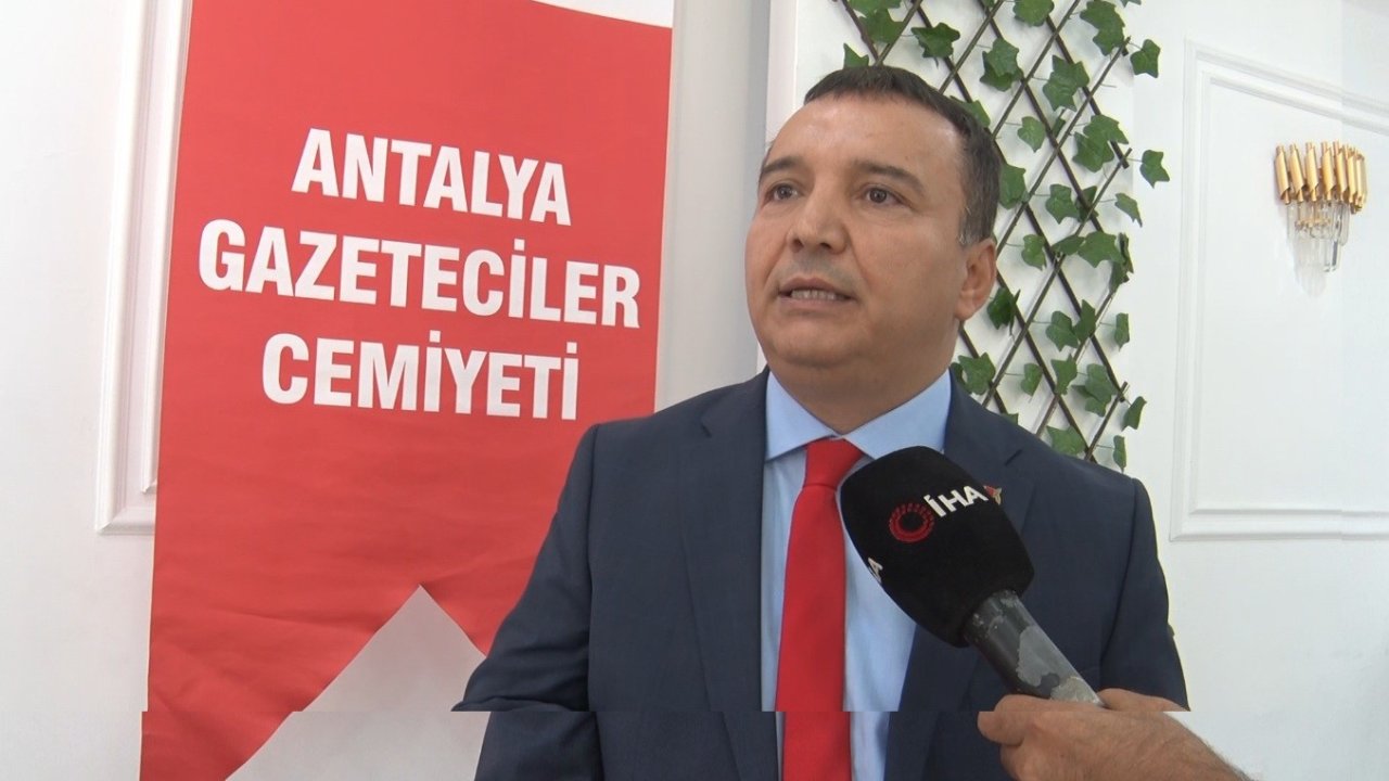 AGC Başkanı İdris Taş: "Gazeteci gördüğünü haber yapar"