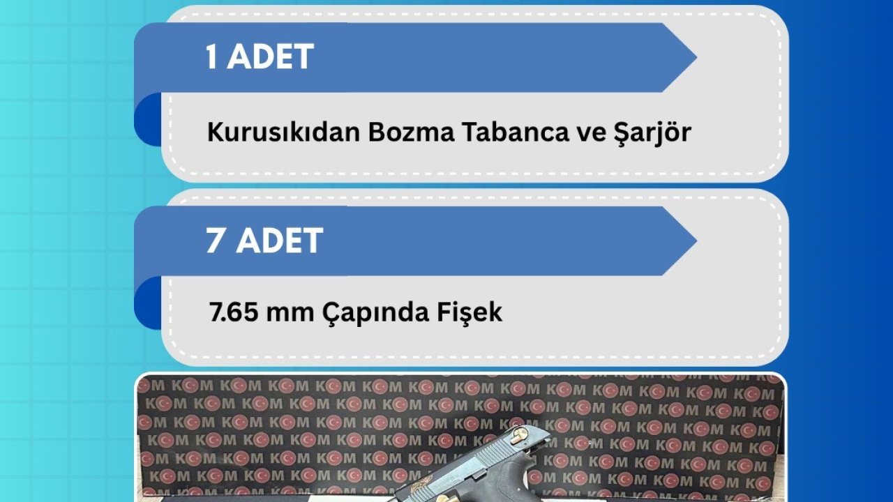 Bingöl’de ruhsatsız silah ve tüfekler ele geçirildi