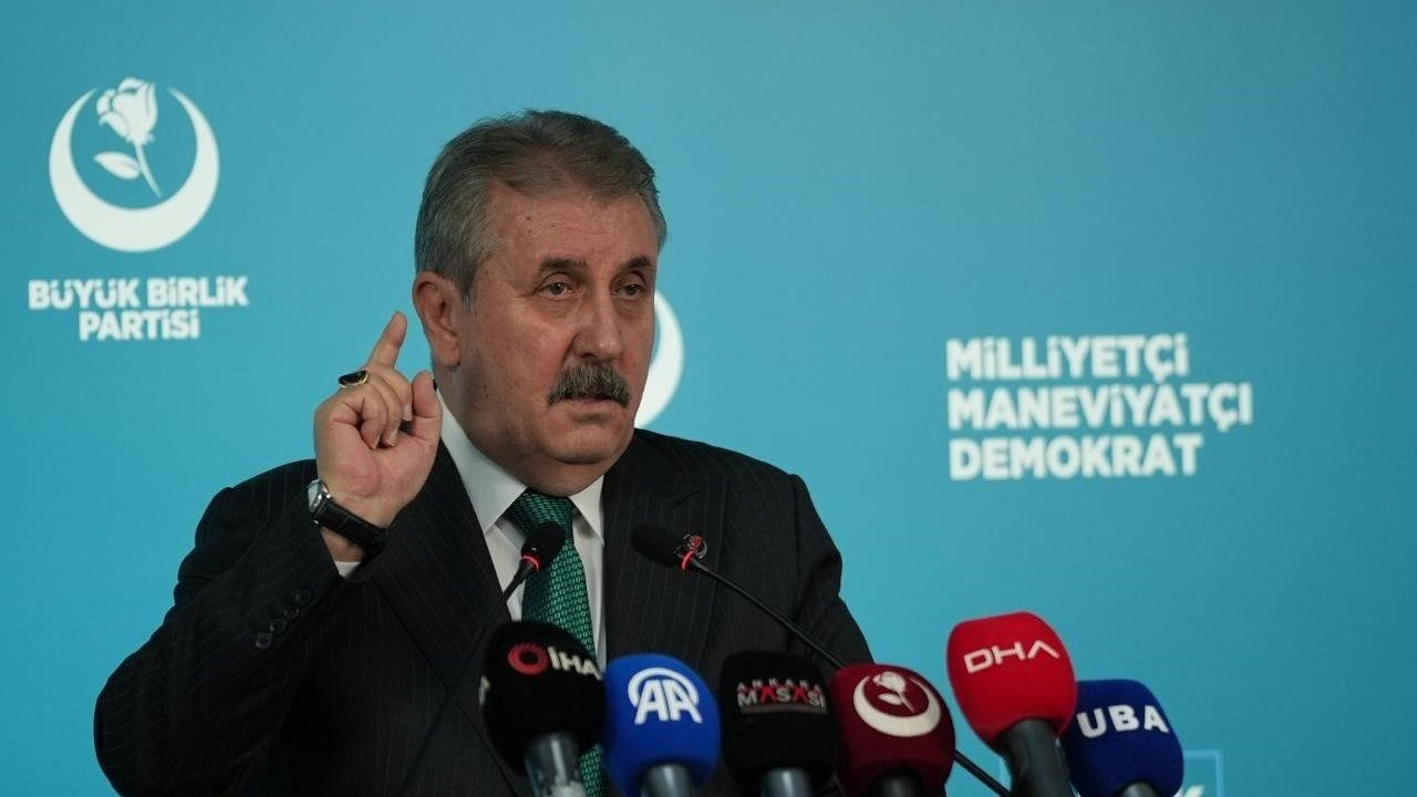 BBP Genel Başkanı Destici: "Gazze’deki soykırımın sorumluları mutlaka yargılanmalı"