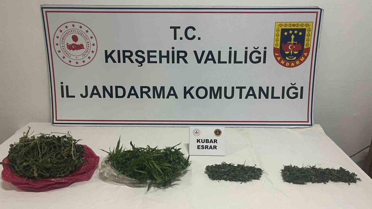 Kırşehir’de uyuşturucu operasyonu: 4 tutuklama