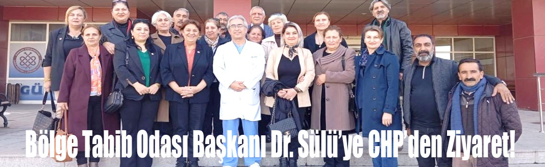 CHP'den Prof. Dr. Barlas Sülü’ye Hayırlı Olsun Ziyareti