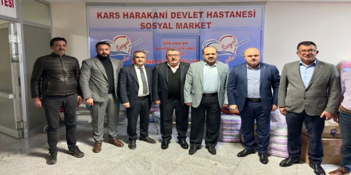 AK Parti Kars Teşkilatından Harakani Devlet Hastanesi’ne Anlamlı Destek