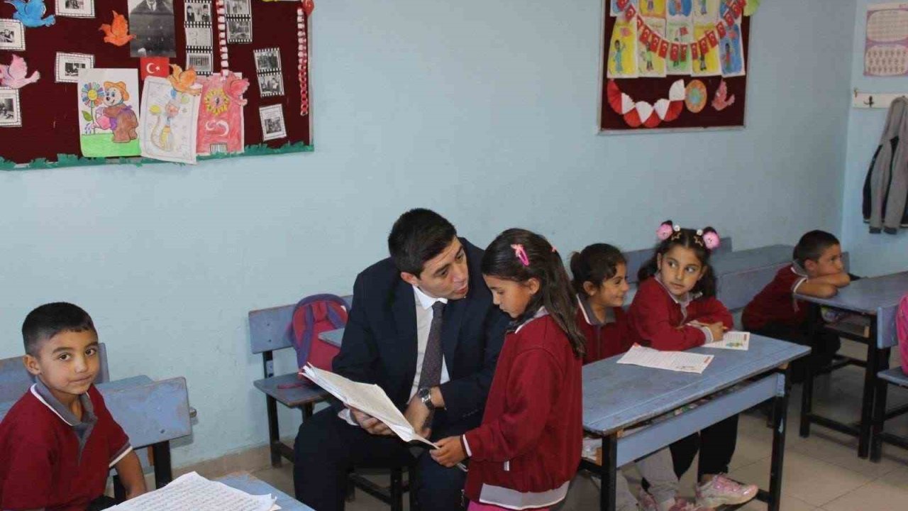 Kaymakam Erdoğan’dan okul ziyaretleri