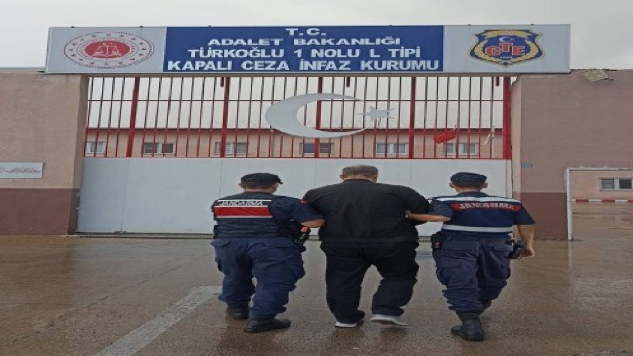 Kahramanmaraş’ta 13 hükümlü yakalanıp cezaevine gönderildi