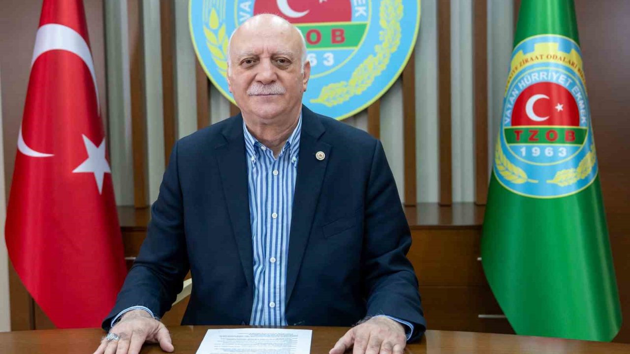 TZOB Genel Başkanı Bayraktar: "FAO verilerine göre yaklaşık 733 milyon insan açlıkla mücadele ediyor"