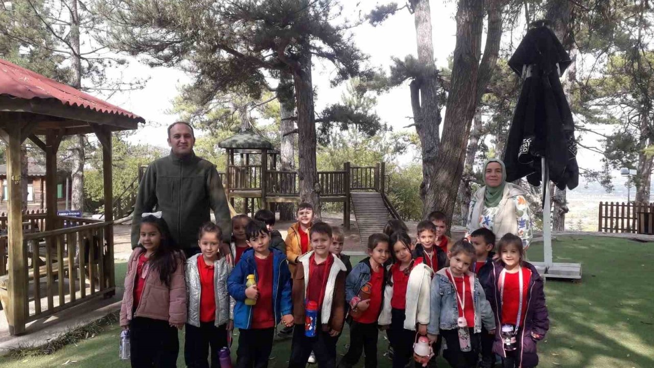 Anaokulu öğrencileri Çamlıca Tabiat Parkı’ndaki etkinliğe katıldı