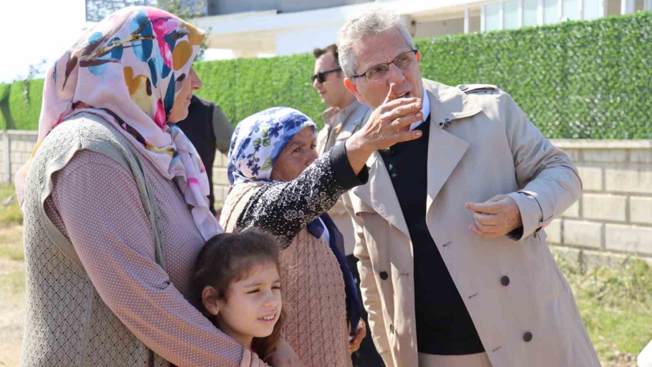 Başkan Tetik, sabah mesaisine Sümer Mahallesi’nde başladı