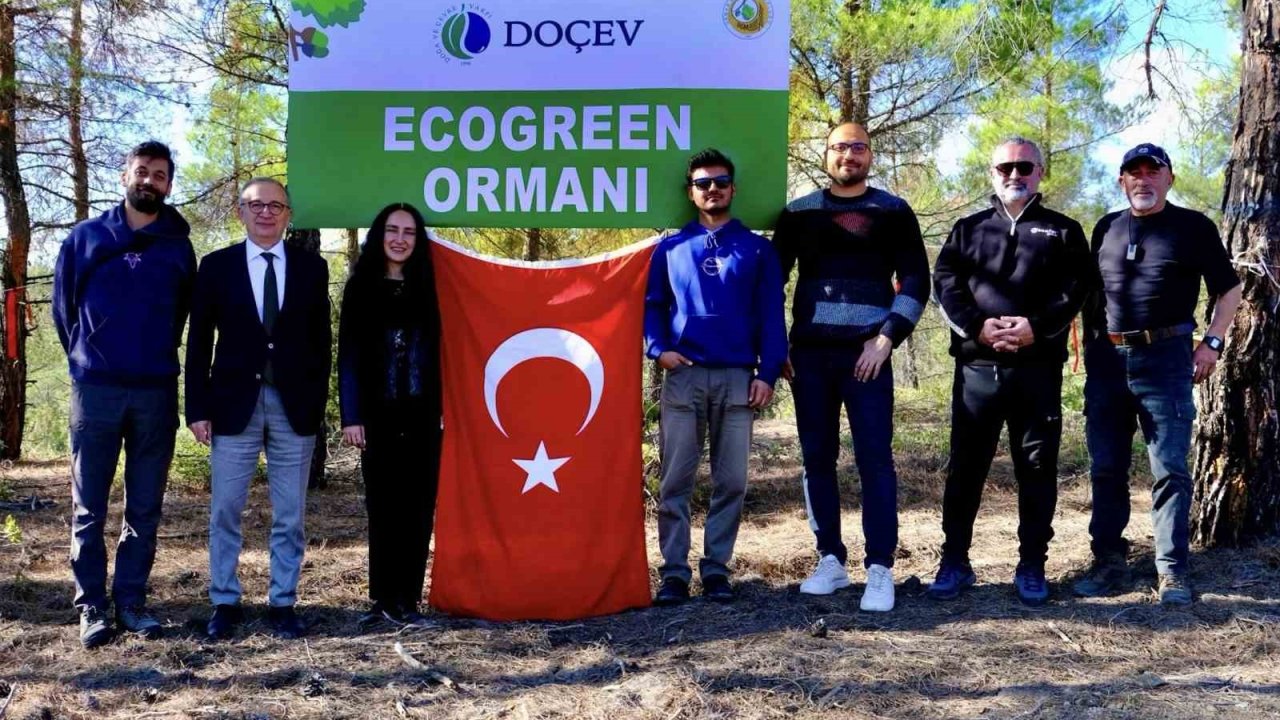 Ecogreen Enerji’den gelecek nesillere yeşil miras: 2000 fidanlık Ecogreen Enerji Ormanı