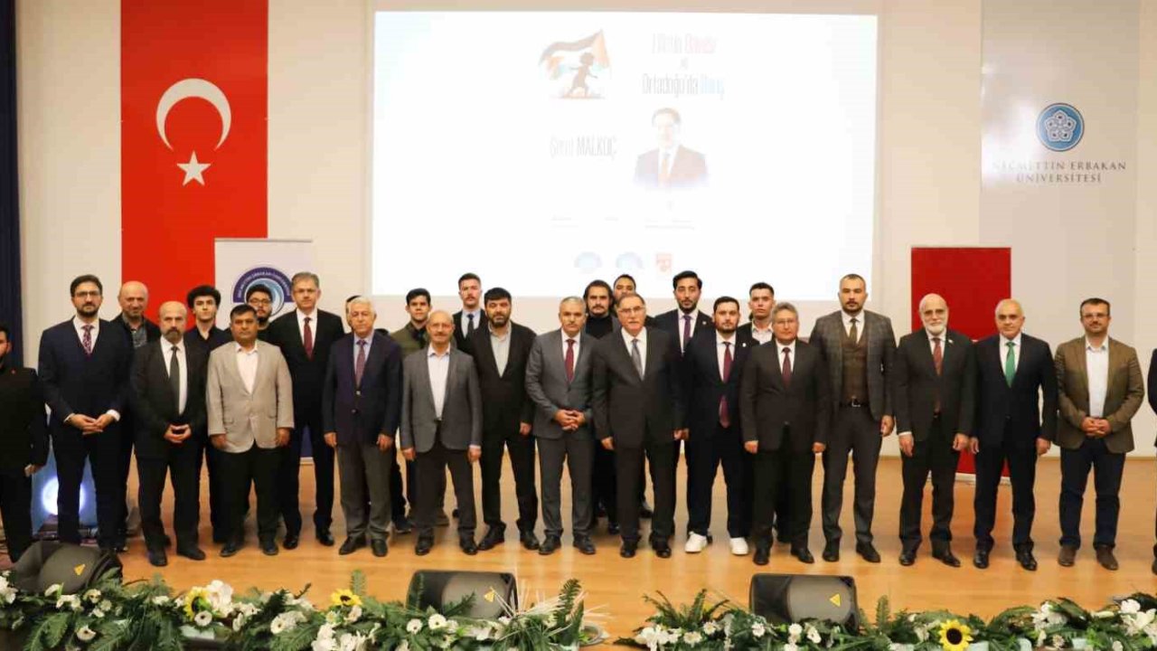 NEÜ’de Filistin ve Orta Doğu barışı konuşuldu