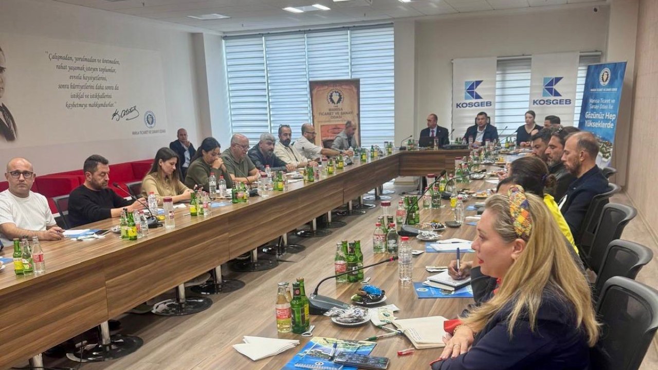 Manisa TSO’da KOSGEB Destekleri Bilgilendirme Toplantısı gerçekleştirildi