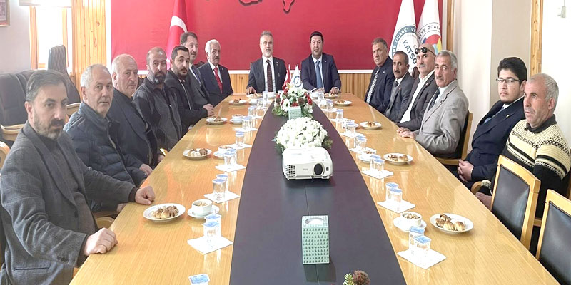 Yeniden Refah Partisi Heyetinden Kars Ticaret ve Sanayi Odası’na Ziyaret