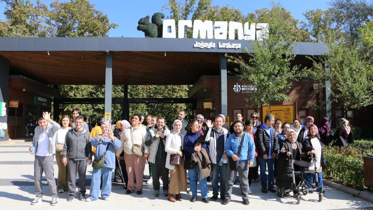 Engelli bireyler doğayla iç içe bir gün geçirdi