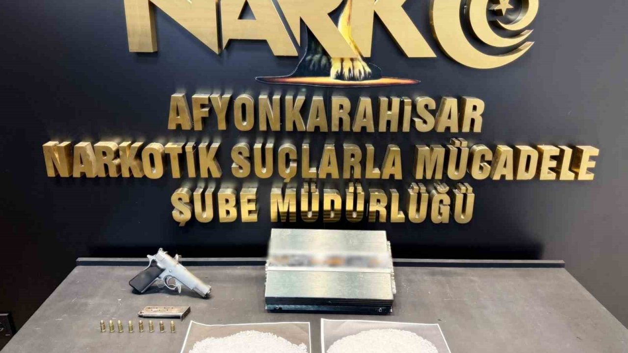 Tabanca ve uyuşturucu maddeyle yakalanan şahıs tutuklandı